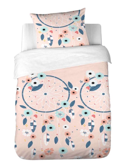 Parure de lit enfant 100% coton adouci motif attrape-rêves - Kiabi