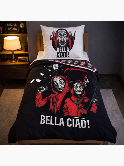 Parure de lit enfant 100% coton imprimées - CASA DE PAPEL - Kiabi