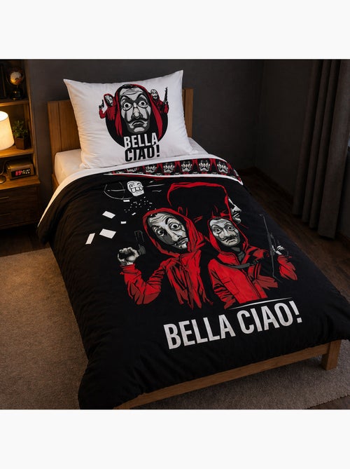 Parure de lit enfant 100% coton imprimées - CASA DE PAPEL - Kiabi