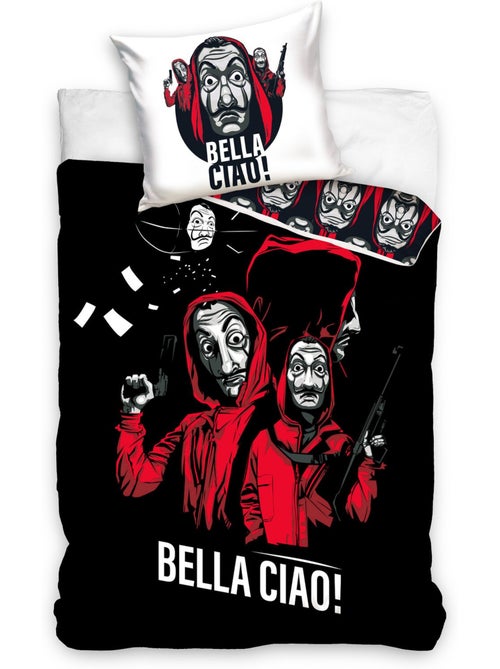 Parure de lit enfant 100% coton imprimées - CASA DE PAPEL - Kiabi