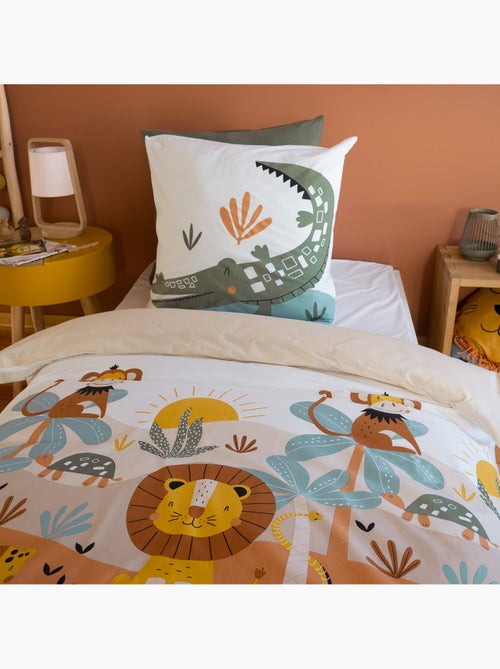 Parure de lit enfant 100% coton imprimées - Kids_Savane - Kiabi