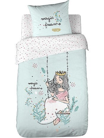 Parure de lit enfant 100% coton imprimées - Magic