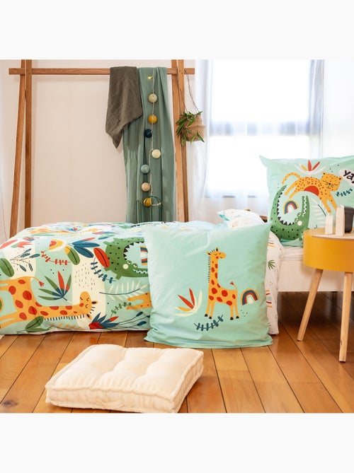 Parure de lit enfant 100% coton imprimées - POUMBA - Kiabi