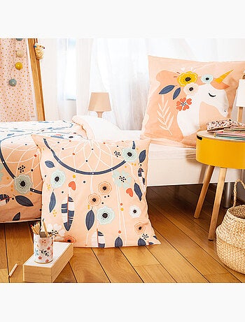 Parure de lit enfant 100% coton imprimées - PRUNELLIA