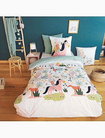 Parure de lit enfant 100% coton imprimées - TESS RANDO