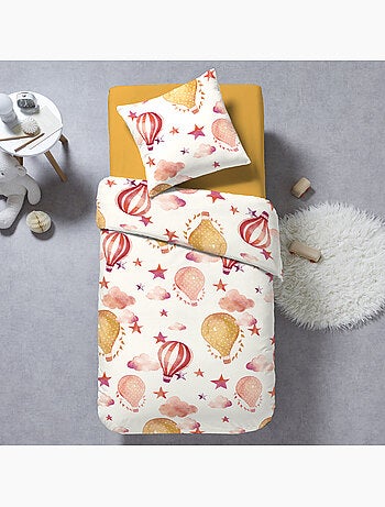 Parure de lit enfant 100% coton imprimées - VOYAGE