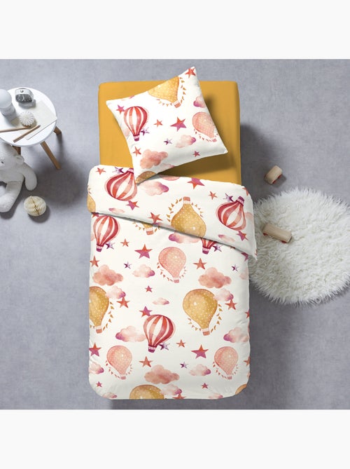 Parure de lit enfant 100% coton imprimées - VOYAGE - Kiabi
