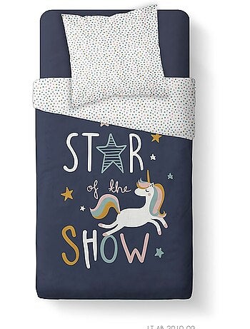 Parure de lit enfant 100 % coton kool