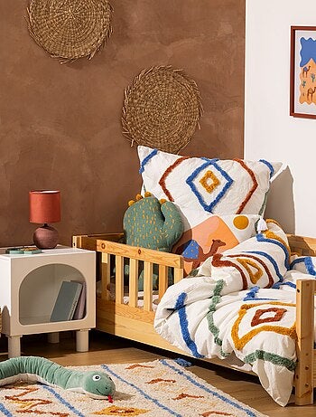 Parure de lit enfant 100% coton motifs géométriques MARRAKECH