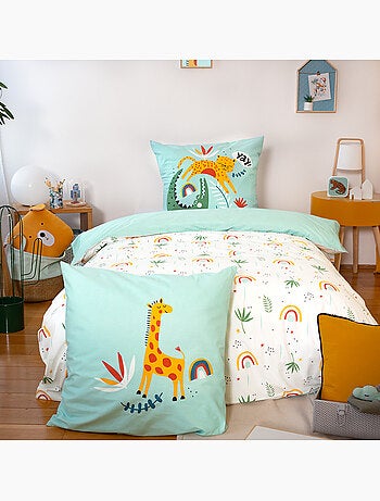 Parure de lit enfant 100 % coton poumba