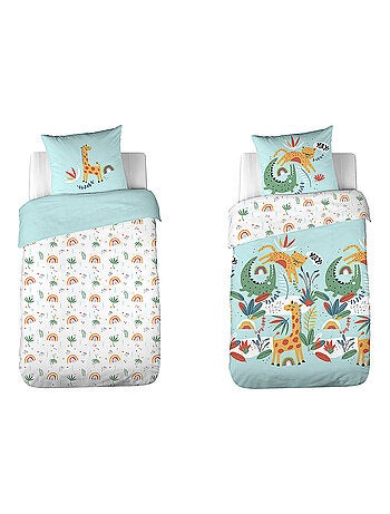 Parure de lit enfant 100 % coton poumba
