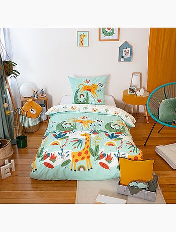 Parure de lit enfant 100 % coton poumba