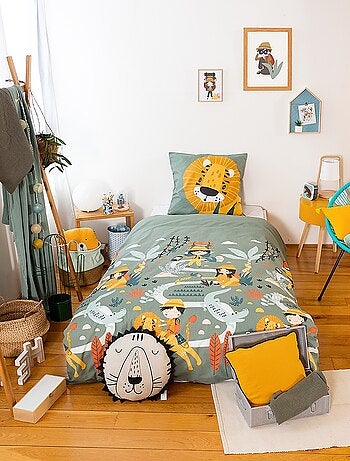 Parure de lit enfant 100 % coton promenade
