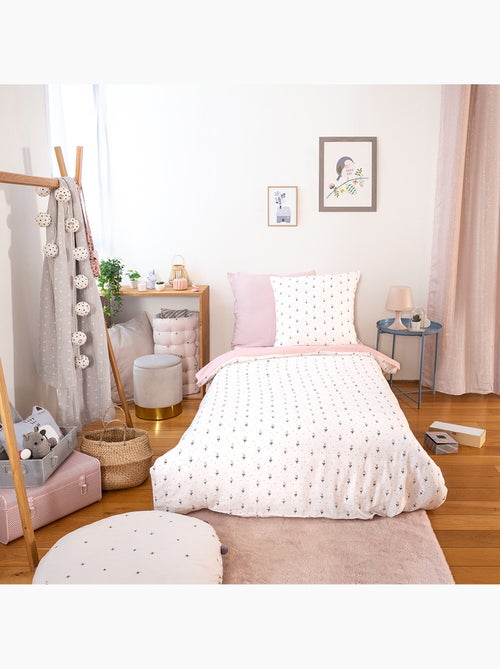 Parure de lit enfant 100% gaze de coton imprimées - Liberty - Kiabi