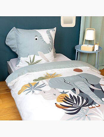 Parure de lit enfant 100% microfibre imprimées - ELEPH
