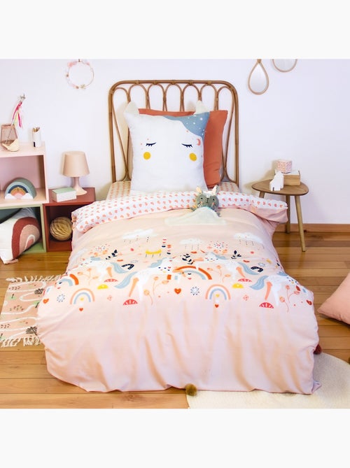 Parure de lit enfant 100% microfibre imprimées - FEERIQUE - Kiabi