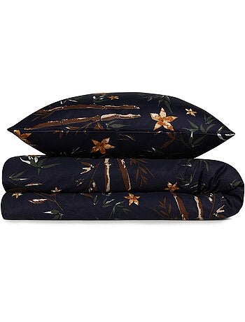 Parure de lit enfant 100% satin de coton Imprimée floral - Bamboo