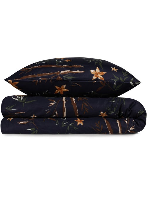 Parure de lit enfant 100% satin de coton Imprimée floral - Bamboo - Kiabi