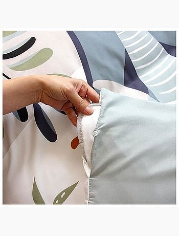 Parure de lit enfant 2 pièces éléphant housse + taie