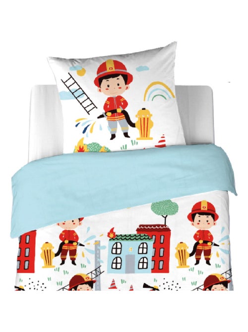 Parure de lit enfant à 2 ambiances - Kiabi