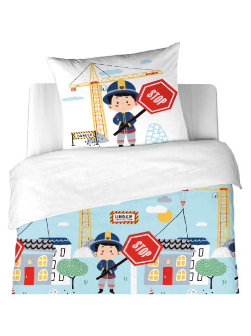 Parure de lit enfant à 2 ambiances - Kiabi