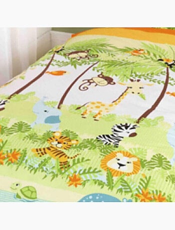 Parure de Lit Enfant Animaux de la Jungle