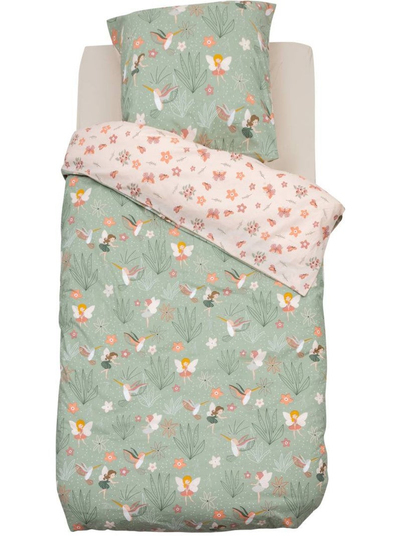 Parure de lit enfant APRIL Violet - Kiabi