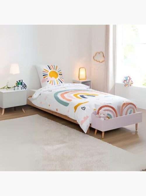 Parure de lit enfant arc-en-ciel - Kiabi Parure de lit enfant arc-en-ciel - Kiabi
