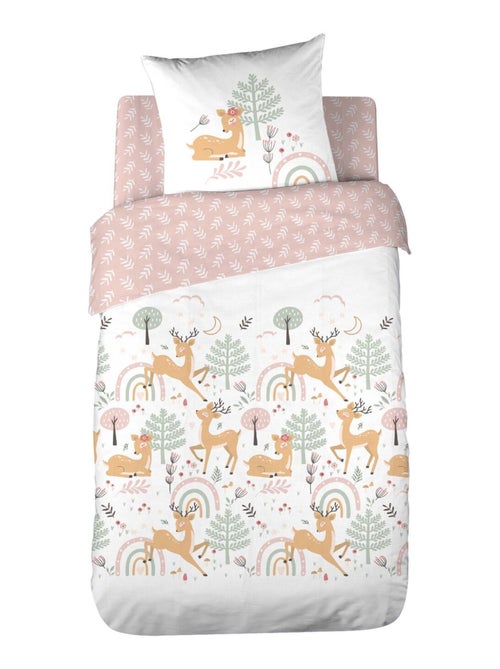 Parure de lit enfant Biche - 100% polyester 72g/m² - Kiabi