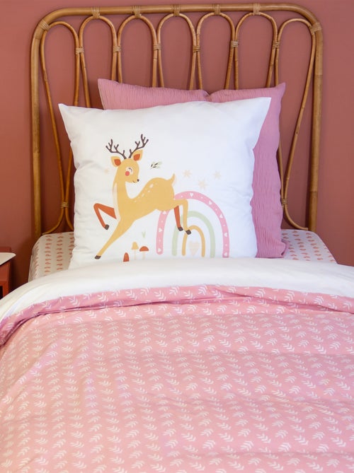 Parure de lit enfant biche forêt - Kiabi