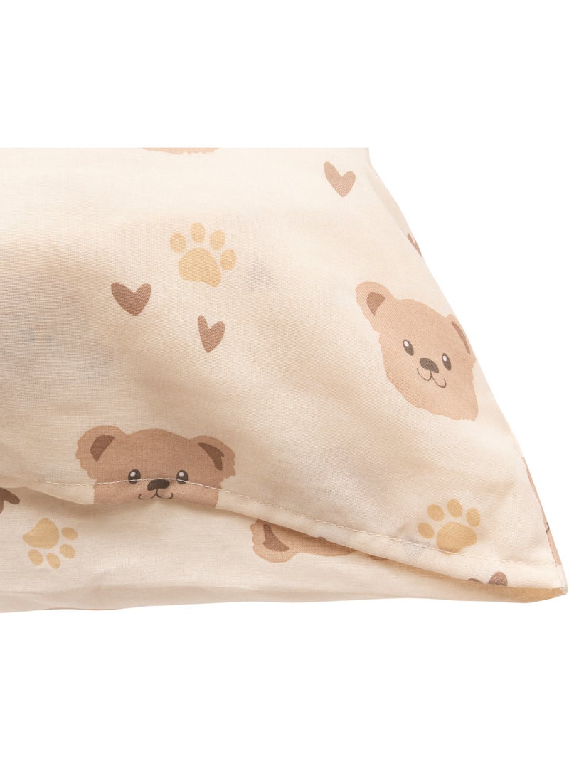 Parure de lit enfant BILLIE Beige - Kiabi
