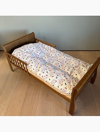 Parure de lit enfant Cars avec Lightning McQueen phosphorescente réversible – 100% coton