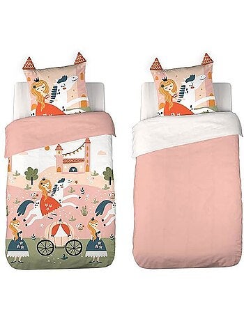Parure de lit enfant coton - 2 pièces
