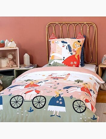 Parure de lit enfant coton - 2 pièces
