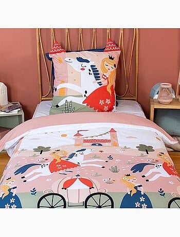 Parure de lit enfant coton - 2 pièces