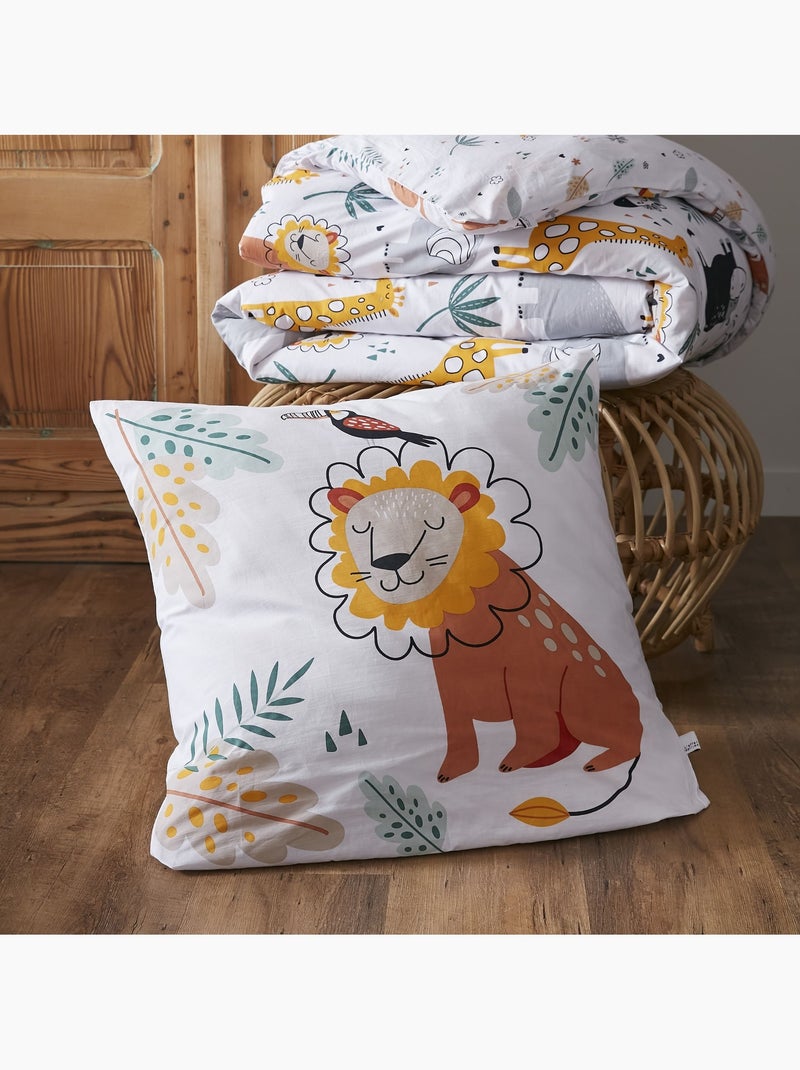 Parure de lit enfant coton Blanc - Kiabi