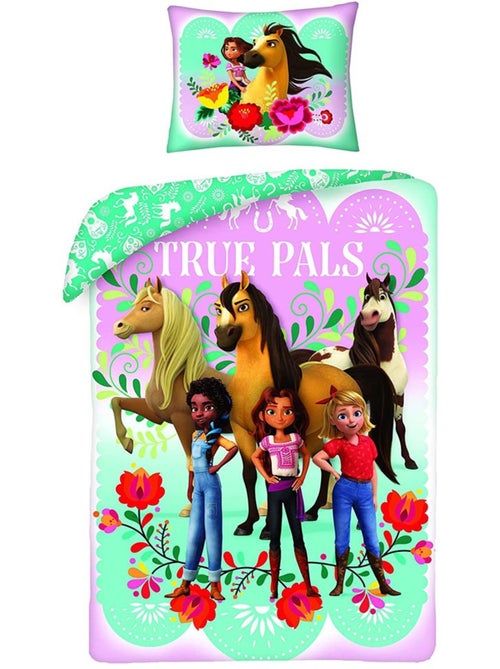 Parure de Lit Enfant Coton Cheval Equitation - Kiabi Parure de Lit Enfant Coton Cheval Equitation - Kiabi