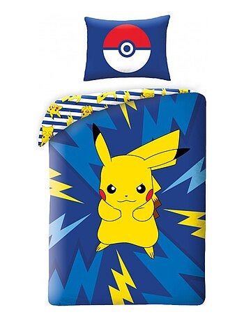 Parure de Lit Enfant Coton Pikachu