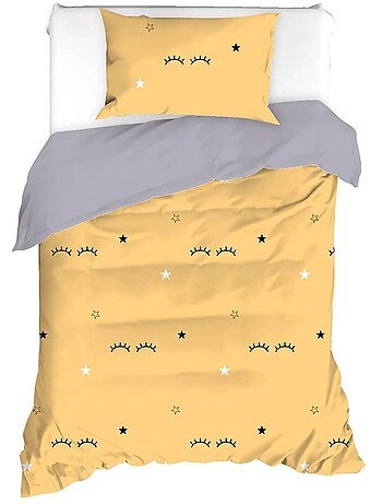 Parure de lit enfant en 100% satin de polycoton - Dide