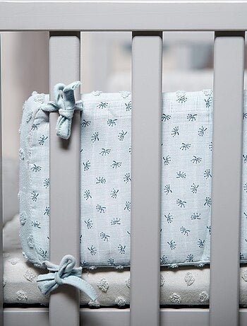 Parure de lit enfant en coton Bio + drap et tour de lit 'Lil Planet' ROBA