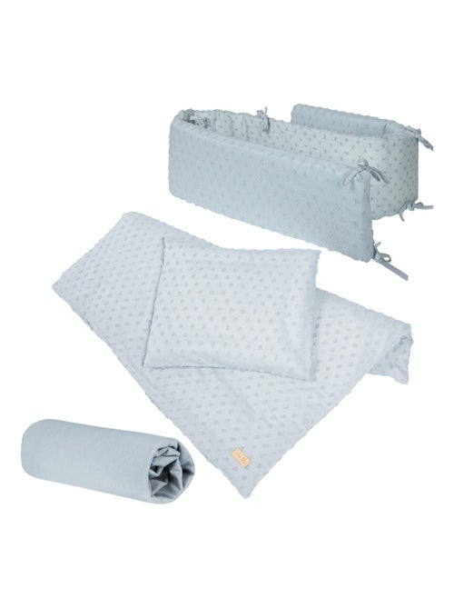 Parure de lit enfant en coton Bio + drap et tour de lit 'Lil Planet' ROBA - Kiabi