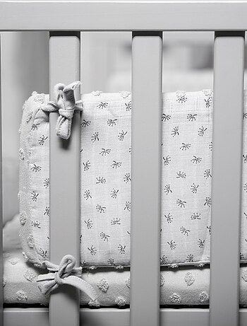 Parure de lit enfant en coton Bio + drap et tour de lit 'Lil Planet' ROBA