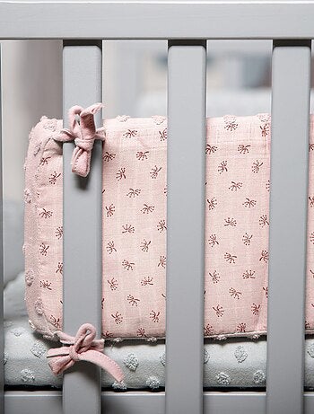 Parure de lit enfant en coton Bio + drap et tour de lit 'Lil Planet' ROBA