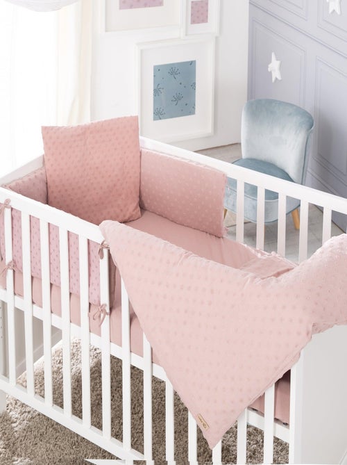Parure de lit enfant en coton Bio + drap et tour de lit 'Lil Planet' ROBA - Kiabi
