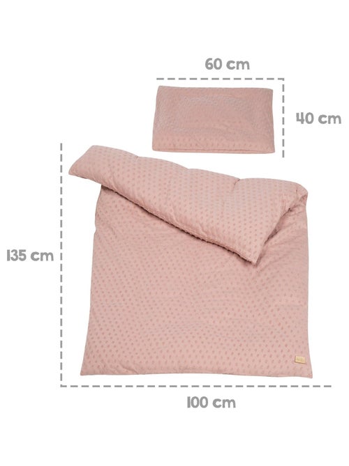 Parure de lit enfant en coton Bio + drap et tour de lit 'Lil Planet' ROBA - Kiabi