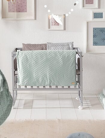 Parure de lit enfant en coton Bio + drap et tour de lit 'Lil Planet' ROBA