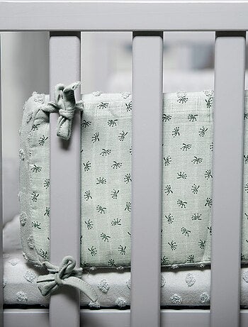 Parure de lit enfant en coton Bio + drap et tour de lit 'Lil Planet' ROBA