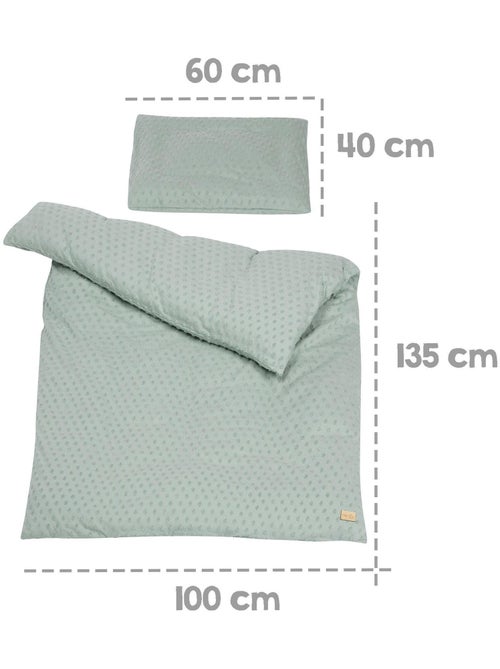 Parure de lit enfant en coton Bio + drap et tour de lit 'Lil Planet' ROBA - Kiabi
