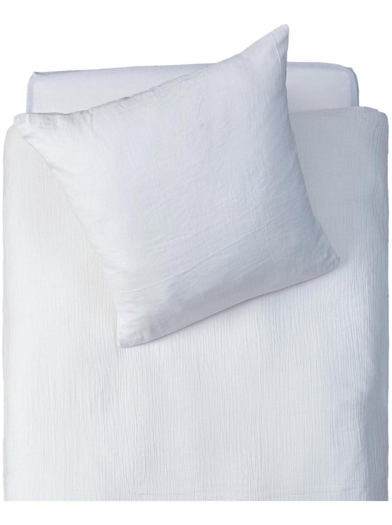 Parure de lit enfant en gaze de coton Blanc - Kiabi