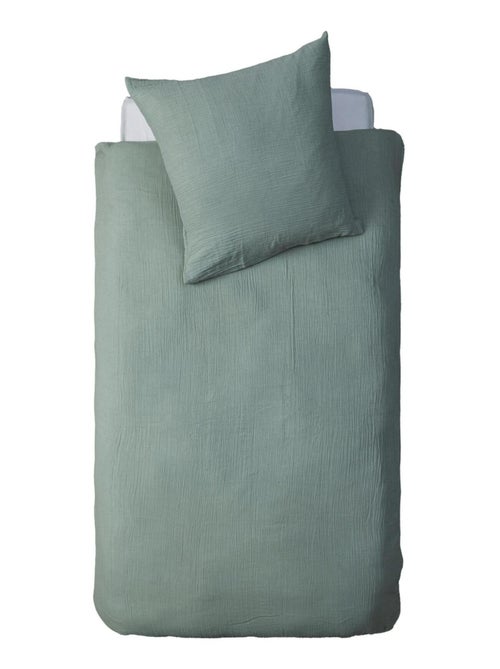 Parure de lit enfant en gaze de coton - Kiabi